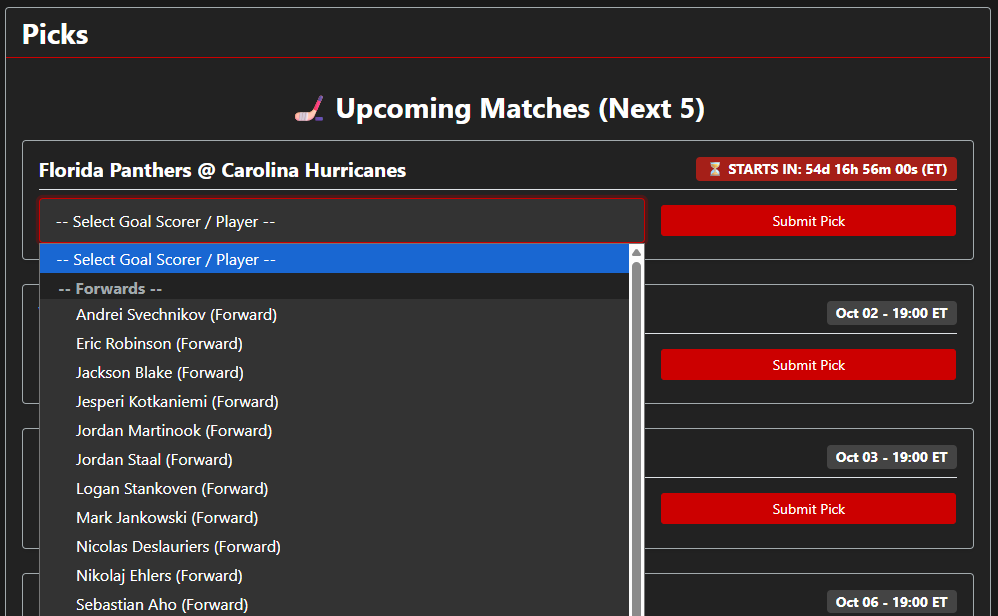 How to Play Picks Example